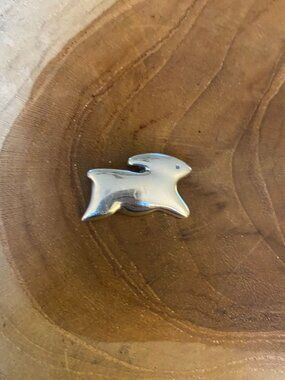 Mignon Faget Petit Lapin Pendant, Sterling Silver